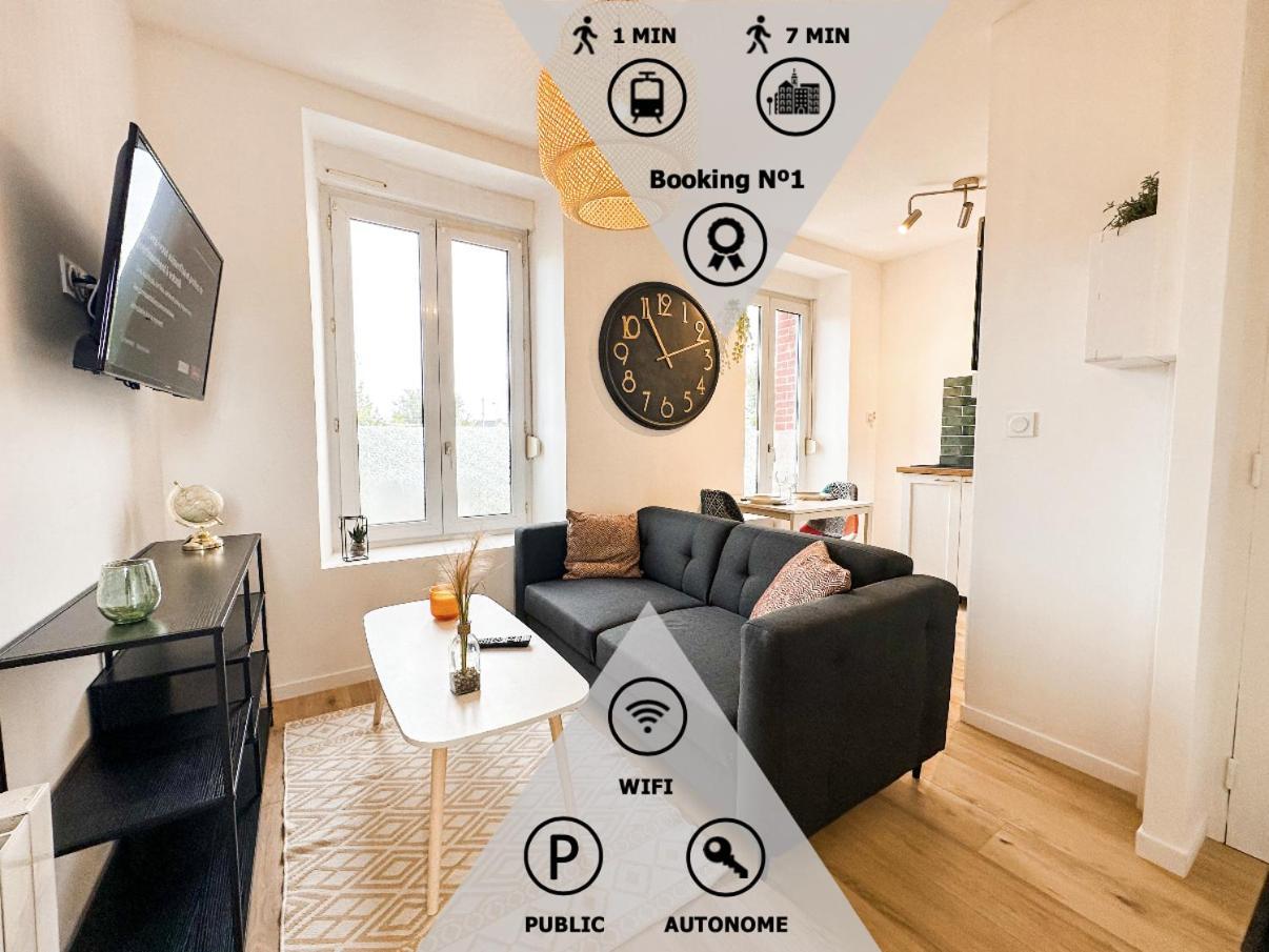New: Agreable & Lumineux *Gare* Apartment แก็งก็อง ภายนอก รูปภาพ