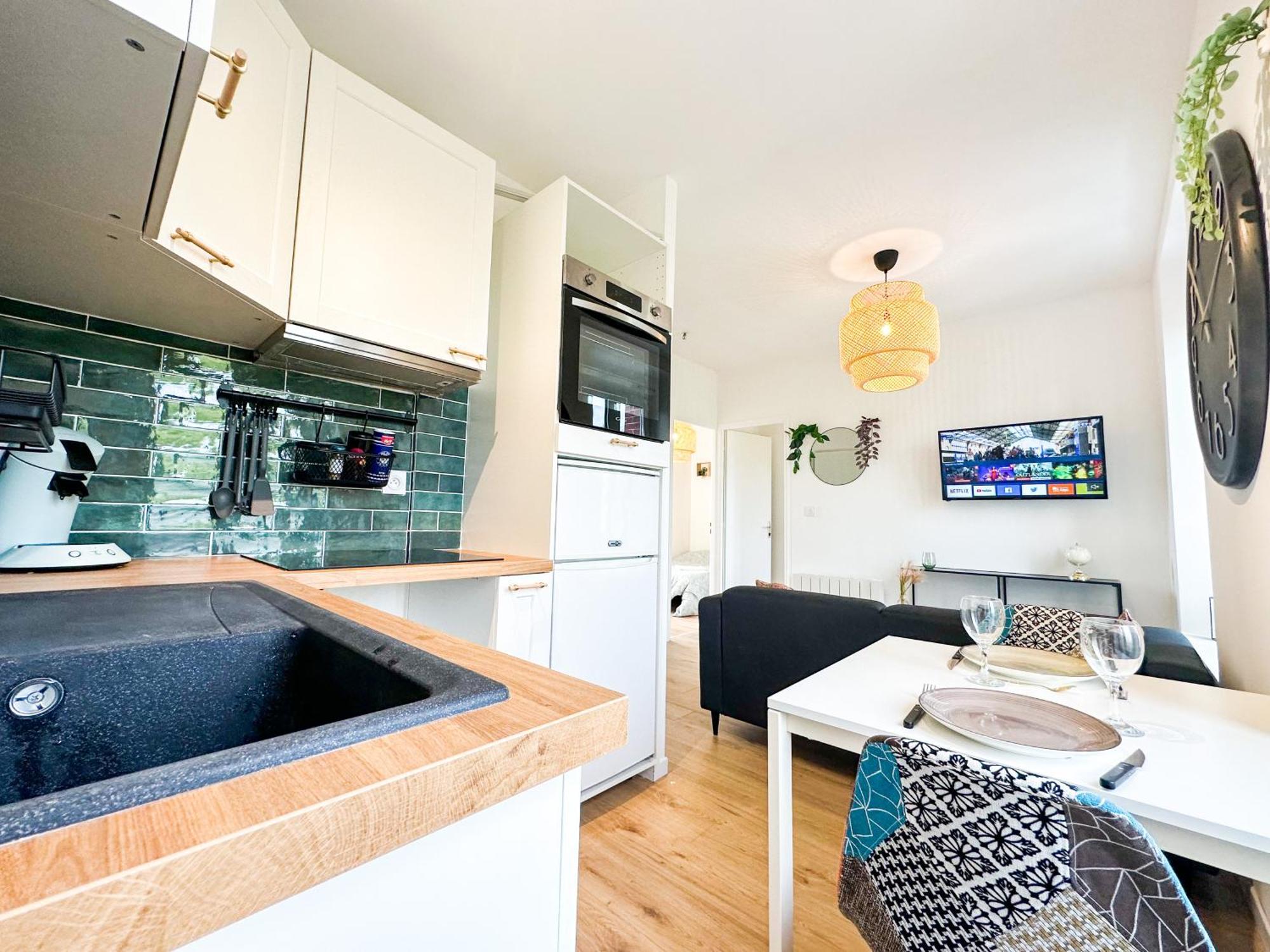 New: Agreable & Lumineux *Gare* Apartment แก็งก็อง ภายนอก รูปภาพ