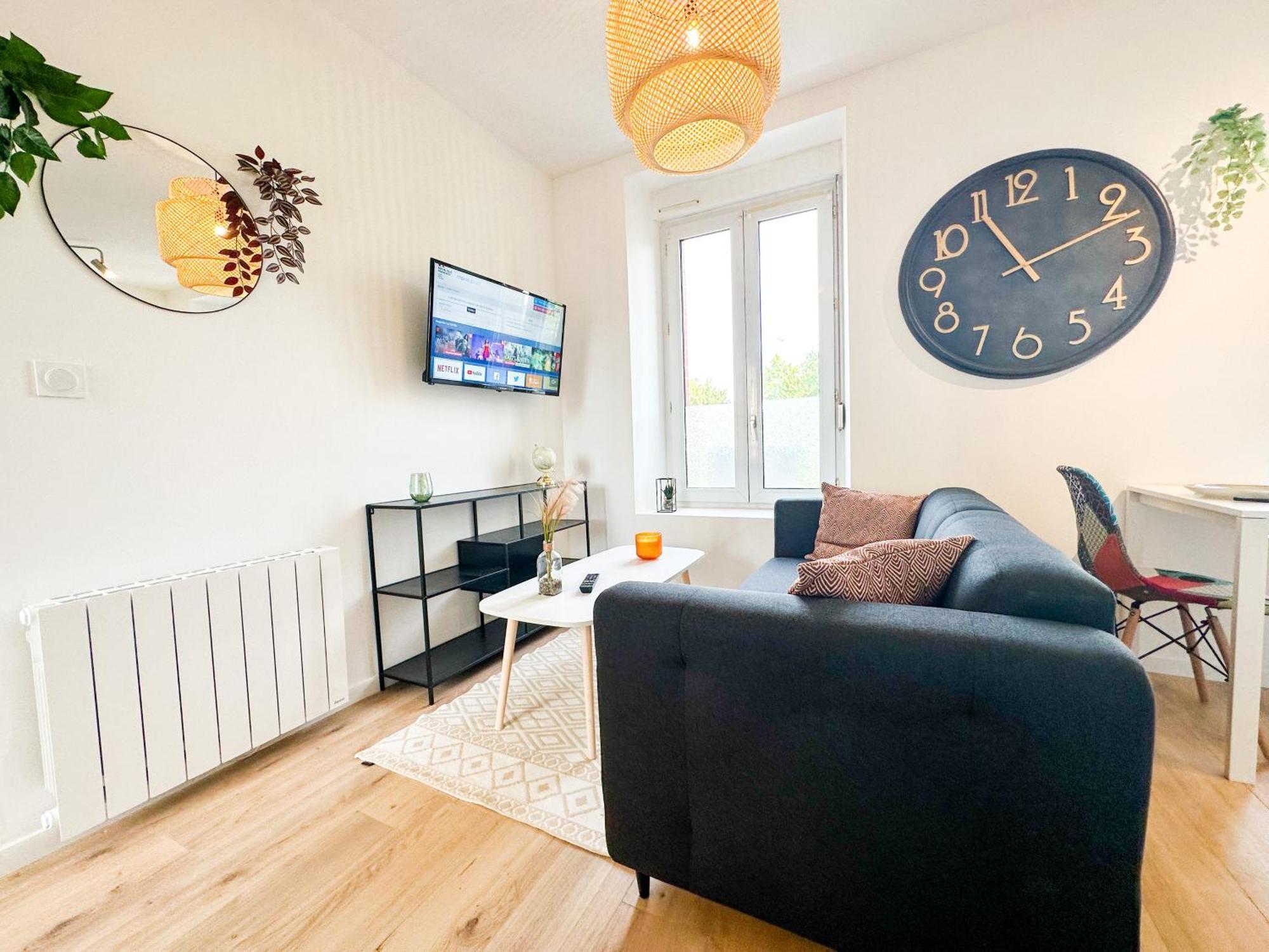 New: Agreable & Lumineux *Gare* Apartment แก็งก็อง ภายนอก รูปภาพ